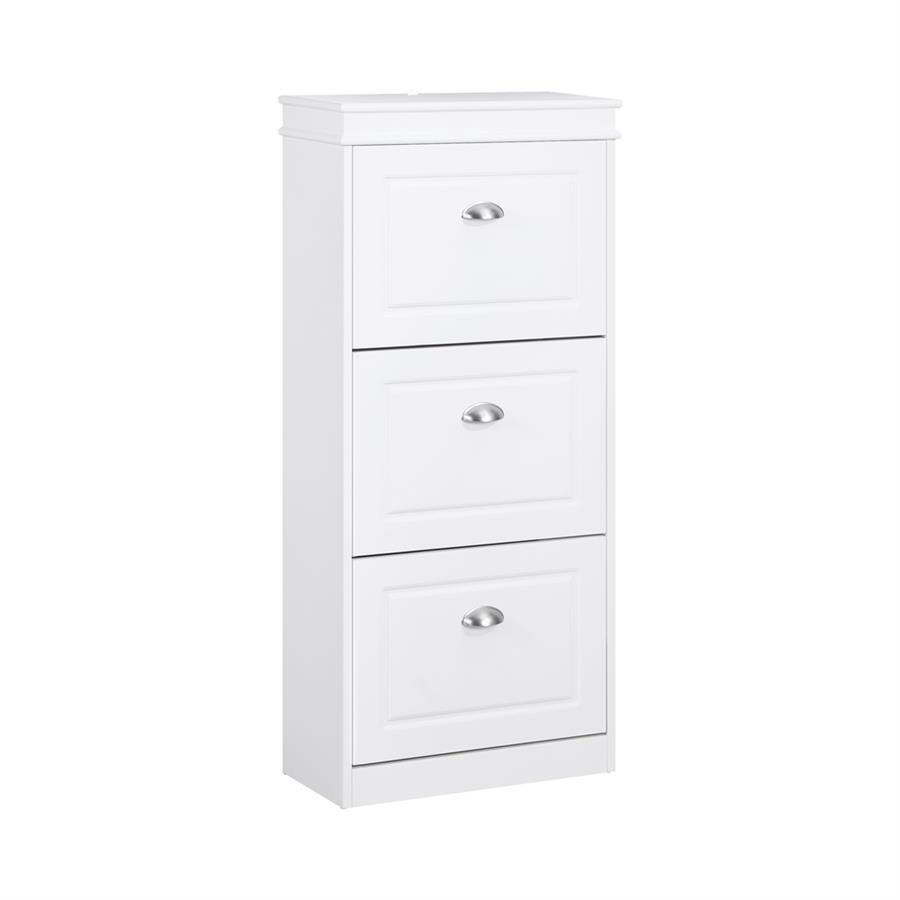 VITTORIA SCARPIERA 3 ANTE BIANCA 53X24X117 CM