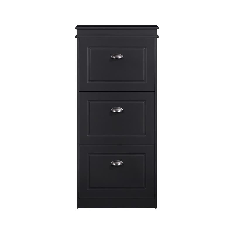 VITTORIA SCARPIERA 3 ANTE GRIGIA 53X24X117 CM