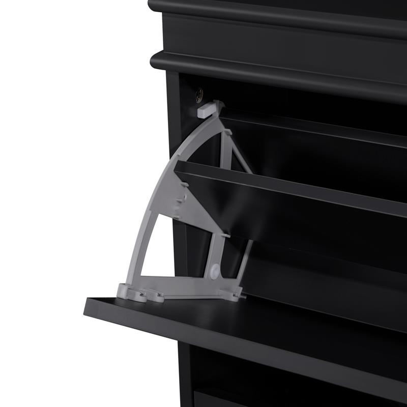 VITTORIA SCARPIERA 3 ANTE GRIGIA 53X24X117 CM