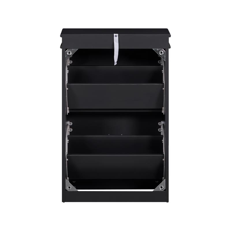 VITTORIA SCARPIERA 3 ANTE GRIGIA 53X24X117 CM