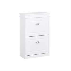 VITTORIA SCARPIERA 2 ANTE BIANCA 53X24X82 CM