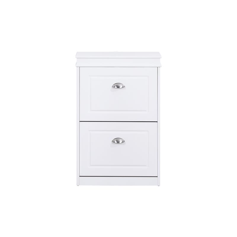 VITTORIA SCARPIERA 2 ANTE BIANCA 53X24X82 CM