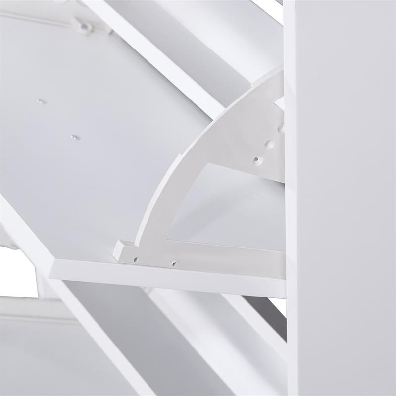 VITTORIA SCARPIERA 2 ANTE BIANCA 53X24X82 CM