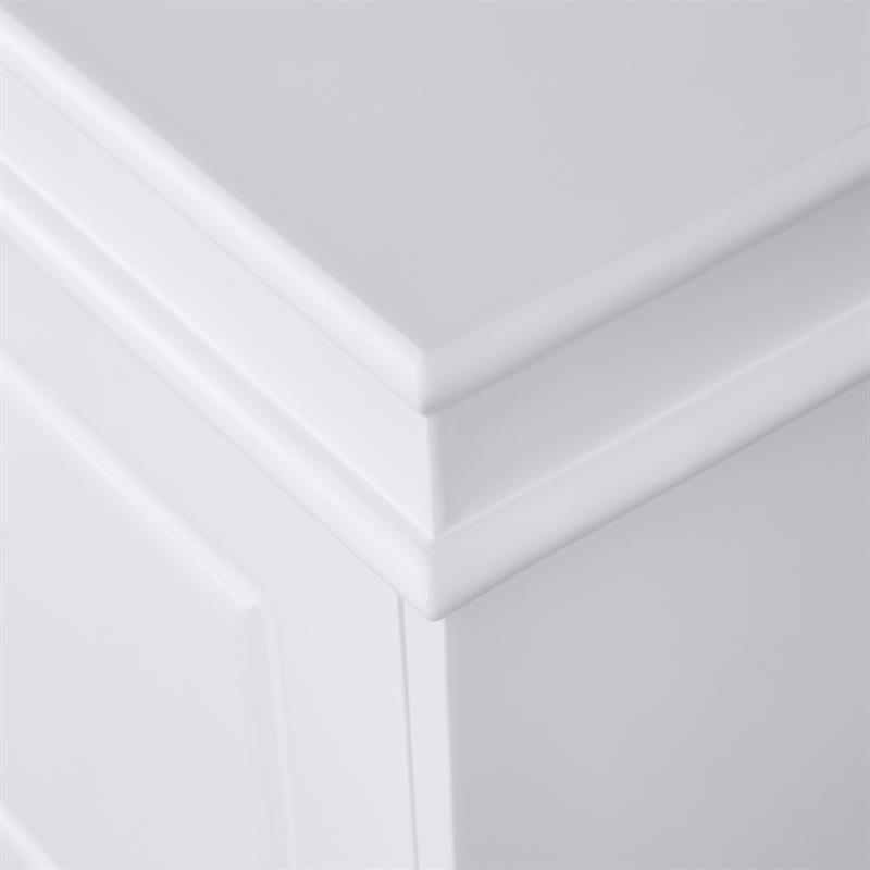 VITTORIA SCARPIERA 2 ANTE BIANCA 53X24X82 CM