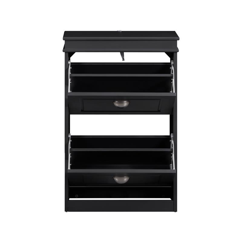 VITTORIA SCARPIERA 2 ANTE GRIGIA 53X24X82 CM