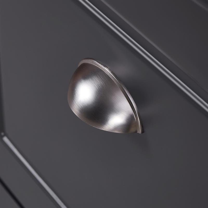 VITTORIA SCARPIERA 2 ANTE GRIGIA 53X24X82 CM