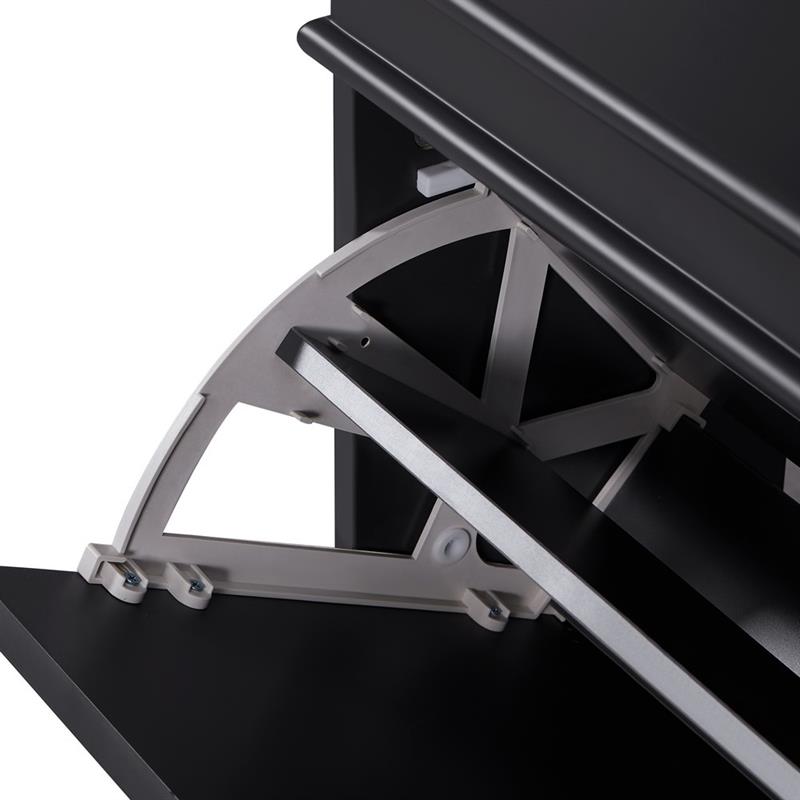 VITTORIA SCARPIERA 2 ANTE GRIGIA 53X24X82 CM