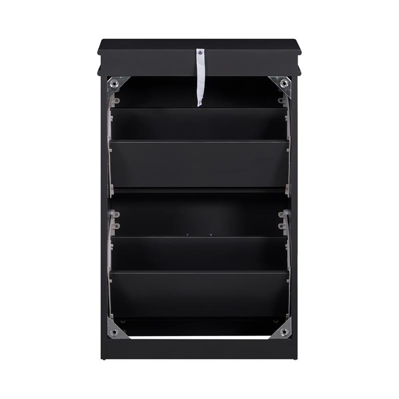 VITTORIA SCARPIERA 2 ANTE GRIGIA 53X24X82 CM