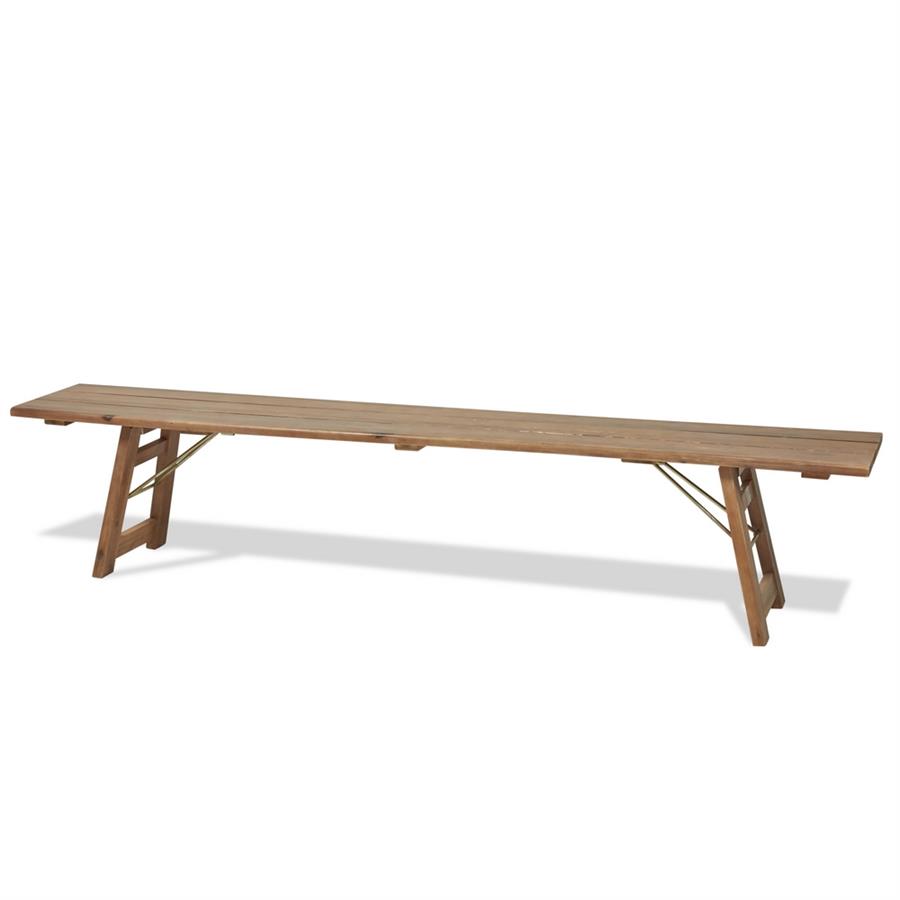 BEER PANCA PIEGHEVOLE ACACIA OLI 220X35X55CM