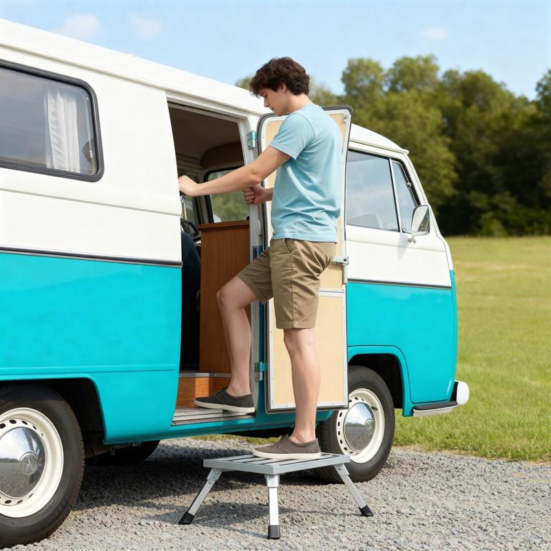 SCALINO PIEGHEVOLE ANTISCIVOLO