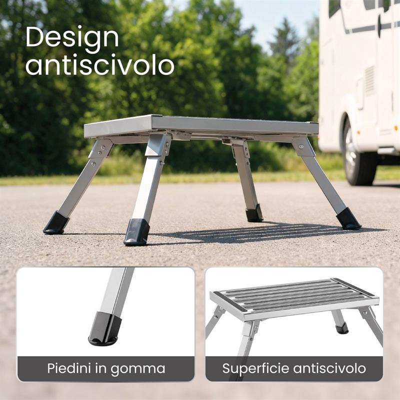 SCALINO PIEGHEVOLE ANTISCIVOLO