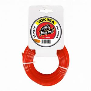 Filo decespugliatore tondo 2,4 mm - 15 metri ad alta resistenza - Yokima