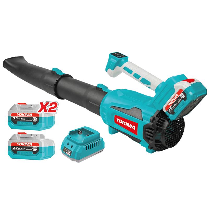 SOFFIATORE A BATTERIA BRUSHLESS CON 2 BATTERIE 3AH