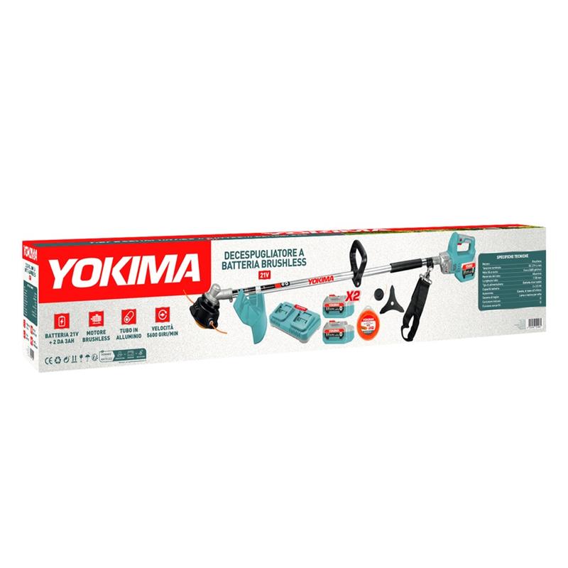 Decespugliatore a batteria brushless - Yokima