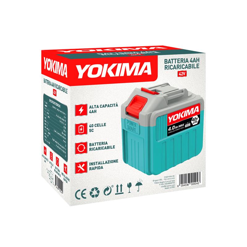 BATTERIA 4AH 42V