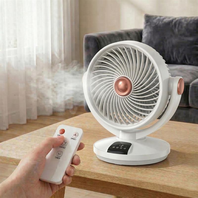 WHITE VENTILATORE DA TAVOLO ARION