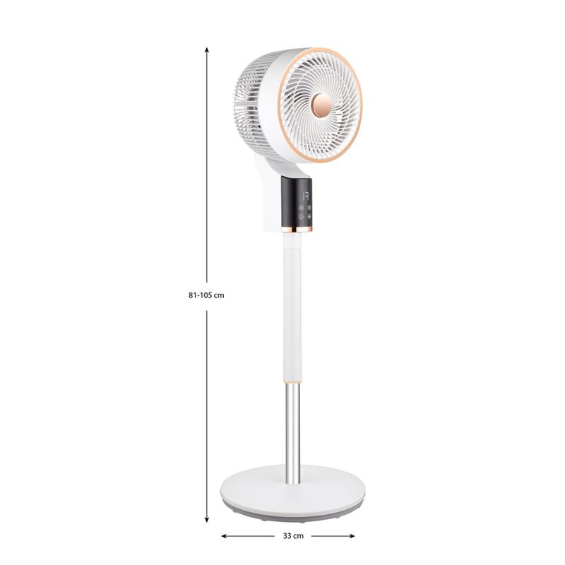 WHITE VENTILATORE A PIANTANA ARION
