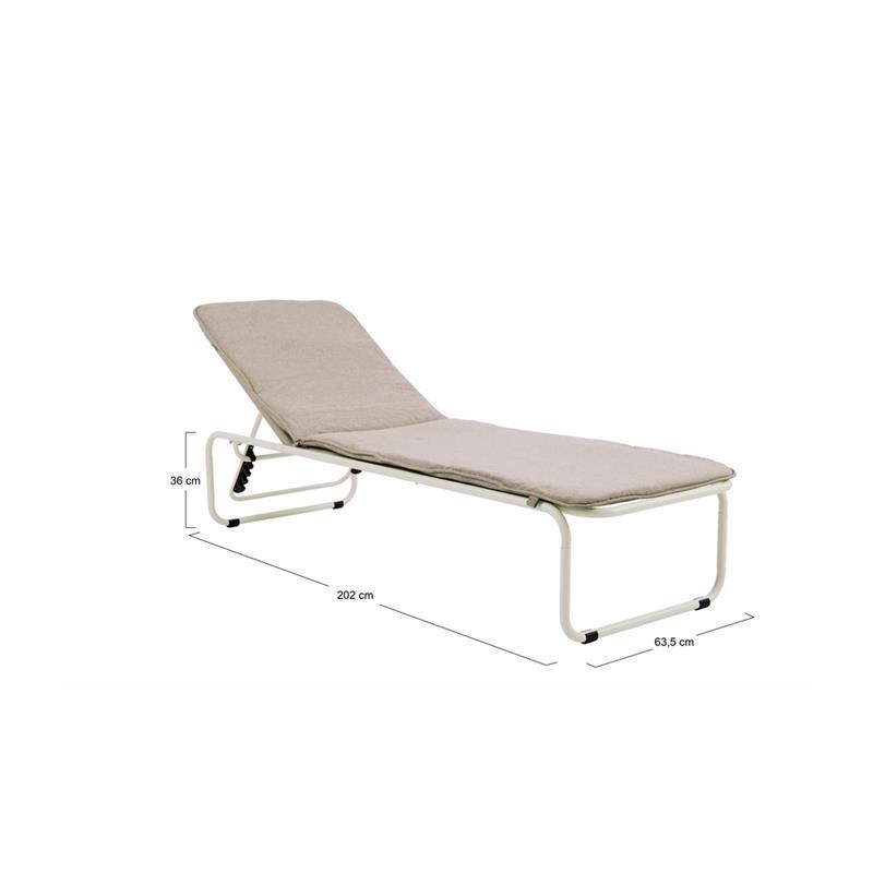 ESSENTIA LETTINO METALLO BIANCO