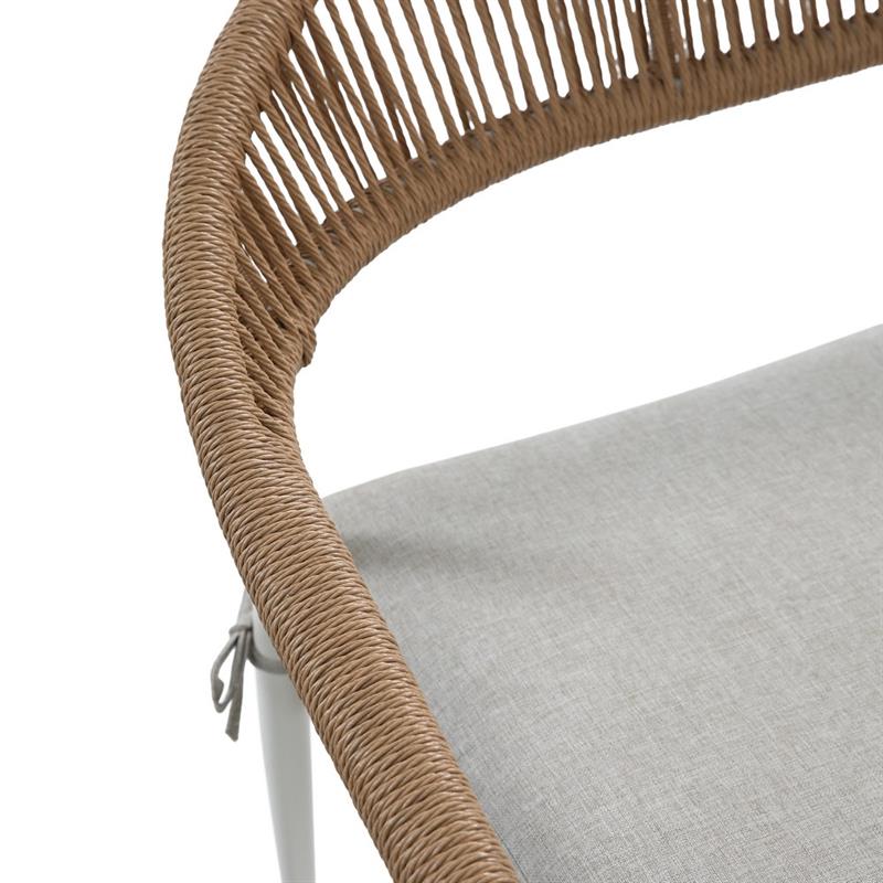 SATORI SET ALLUMINIO 4 POSTI BIANCO