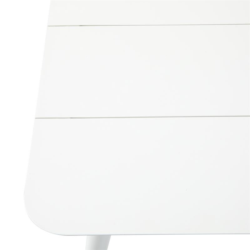 SATORI SET ALLUMINIO 4 POSTI BIANCO
