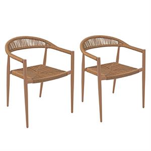 SATORI SEDIA ALLUMINIO MOCHA MOUSSE