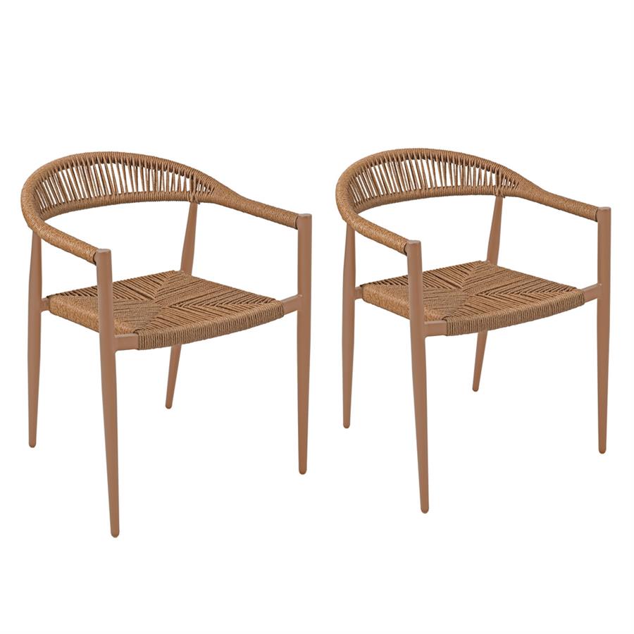 SATORI SEDIA ALLUMINIO MOCHA MOUSSE