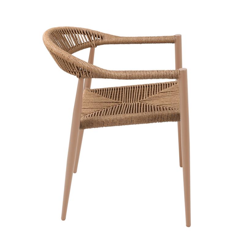 SATORI SEDIA ALLUMINIO MOCHA MOUSSE