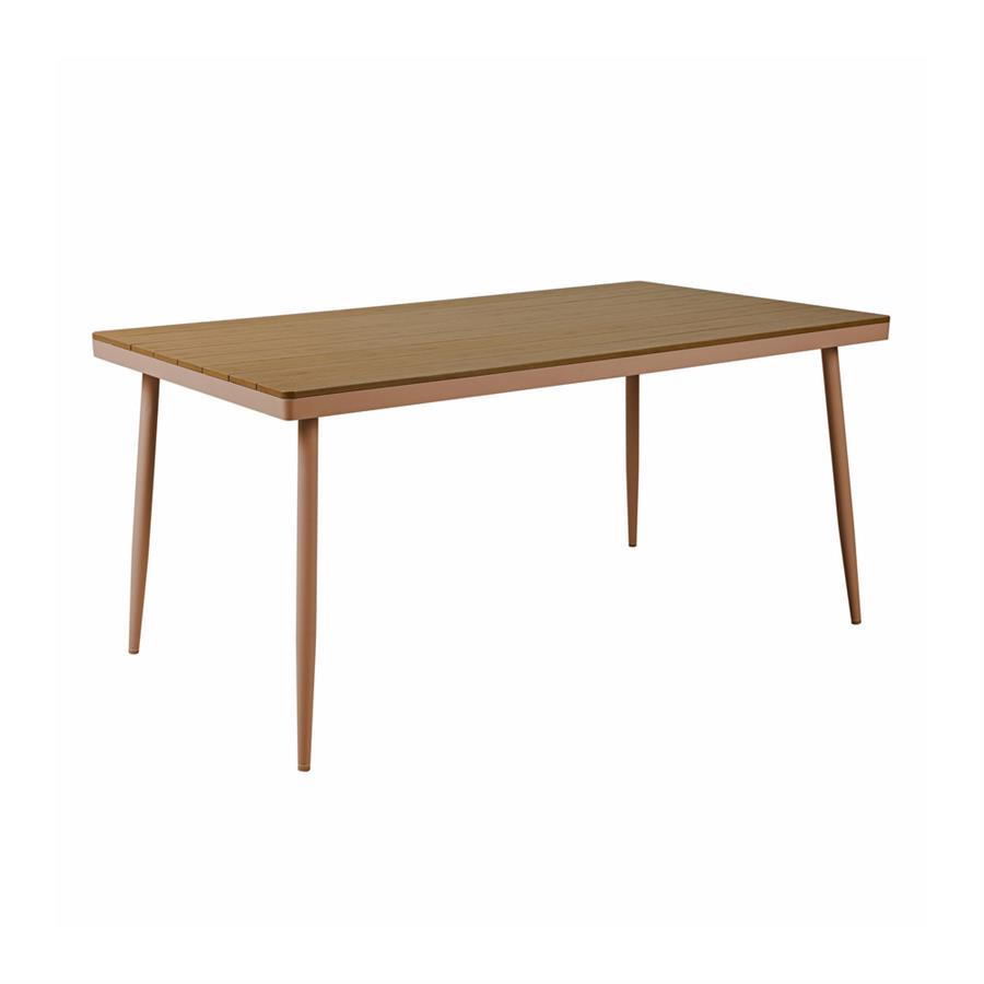 SATORI TAVOLO ALLUMINIO MOCHA MOUSSE TOP POLYWOOD