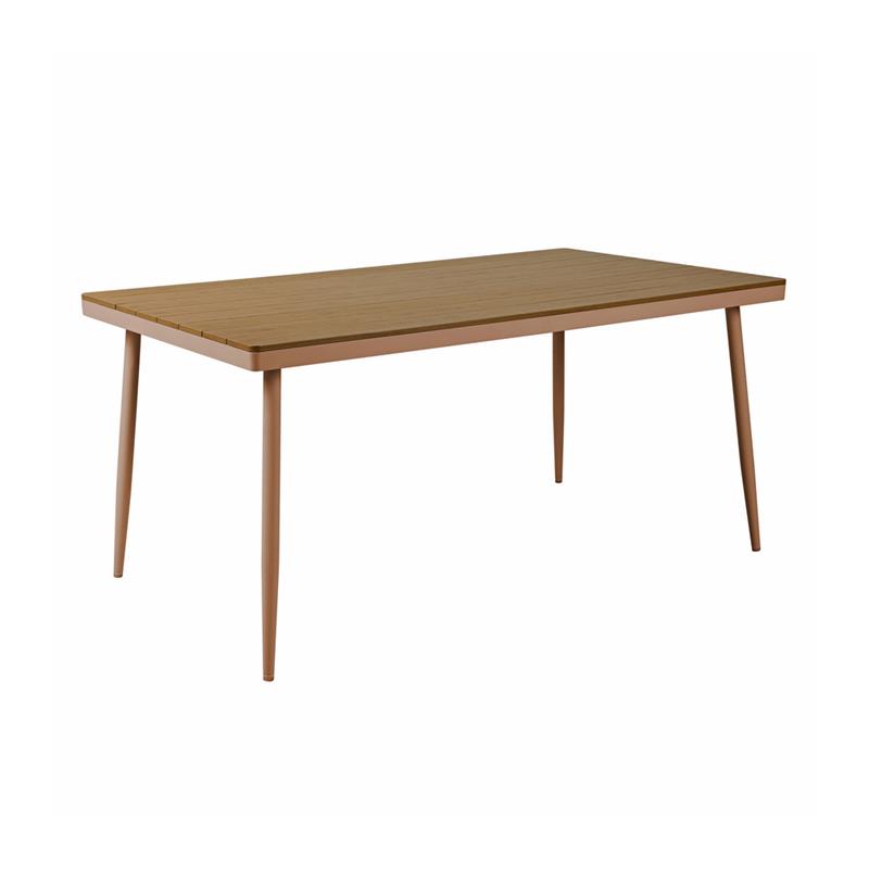 SATORI TAVOLO ALLUMINIO MOCHA MOUSSE TOP POLYWOOD