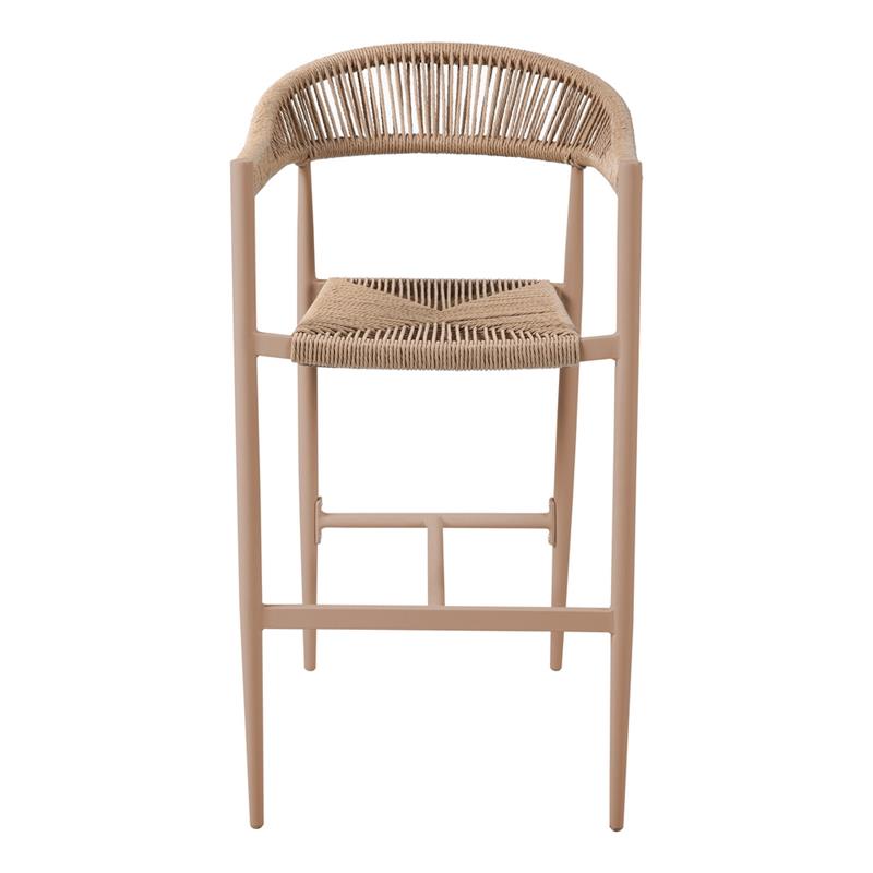 SATORI SGABELLO ALLUMINIO MOCHA MOUSSE