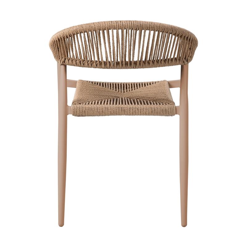 SATORI SGABELLO ALLUMINIO MOCHA MOUSSE