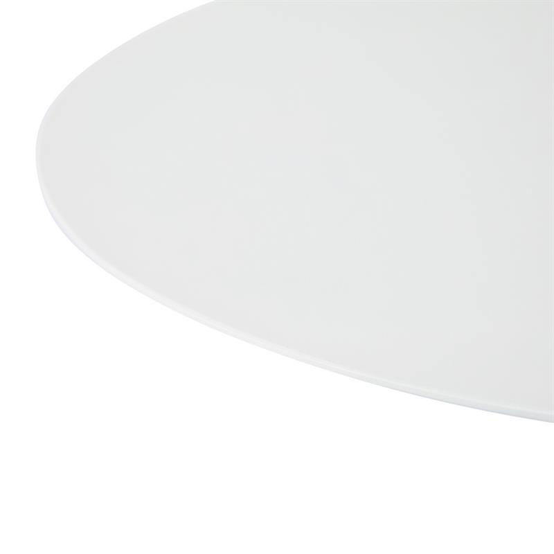SATORI TAVOLO ALLUMINIO ALTO TONDO BIANCO