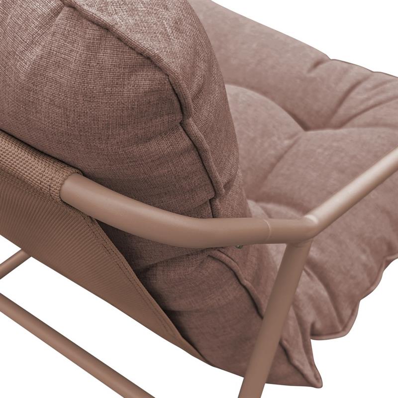 ESSENTIA SET METALLO 2 POSTI MOCHA MOUSSE