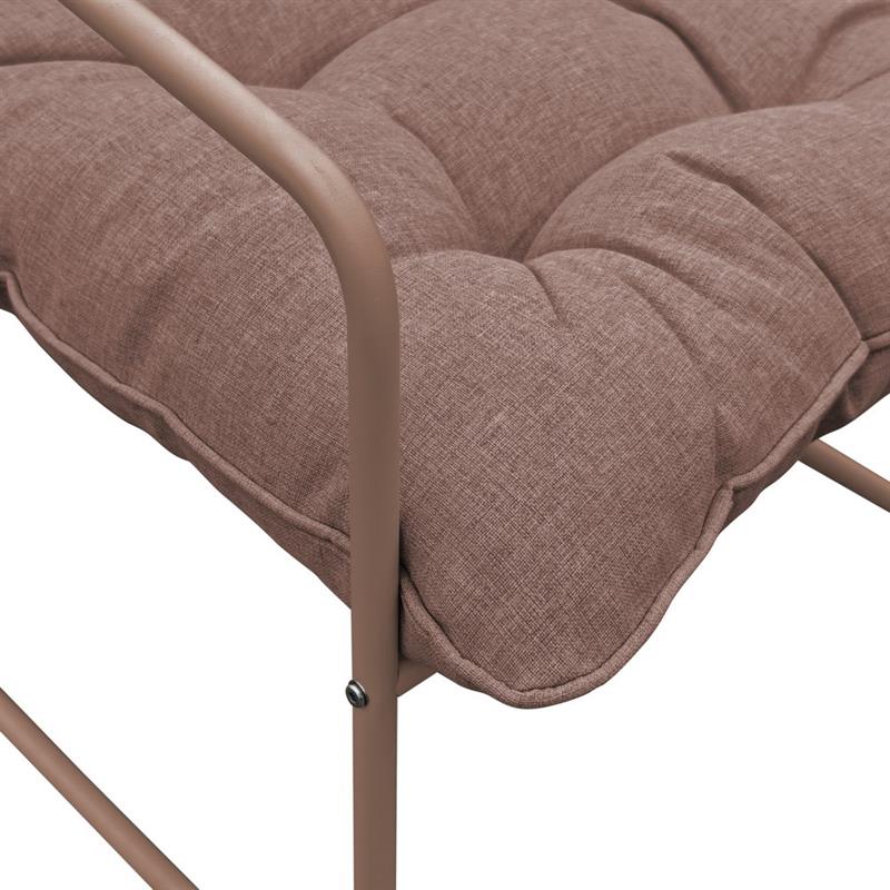 ESSENTIA SET METALLO 2 POSTI MOCHA MOUSSE