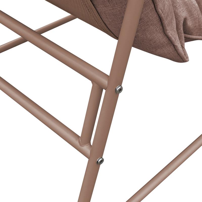 ESSENTIA SET METALLO 2 POSTI MOCHA MOUSSE