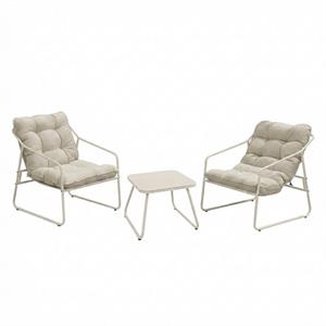 ESSENTIA SET METALLO 2 POSTI BIANCO