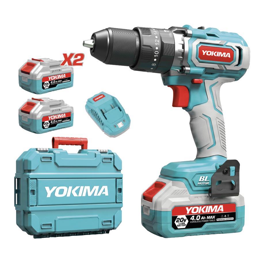 YOKIMA TRAPANO AVVITATORE A IMPULSI 20V
