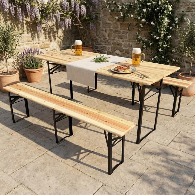 SET BIRRA 170X70X76,5CM