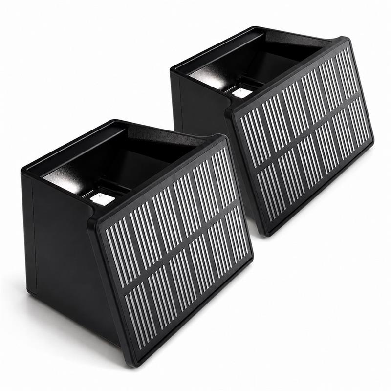 APPLIQUE LED SOLARE BIDIREZIONALE NERA