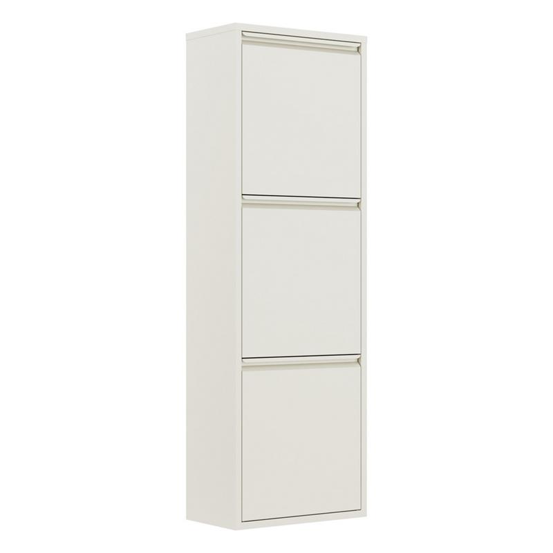 PATTY 3 BIDONI BIANCO 33X25X136 CM