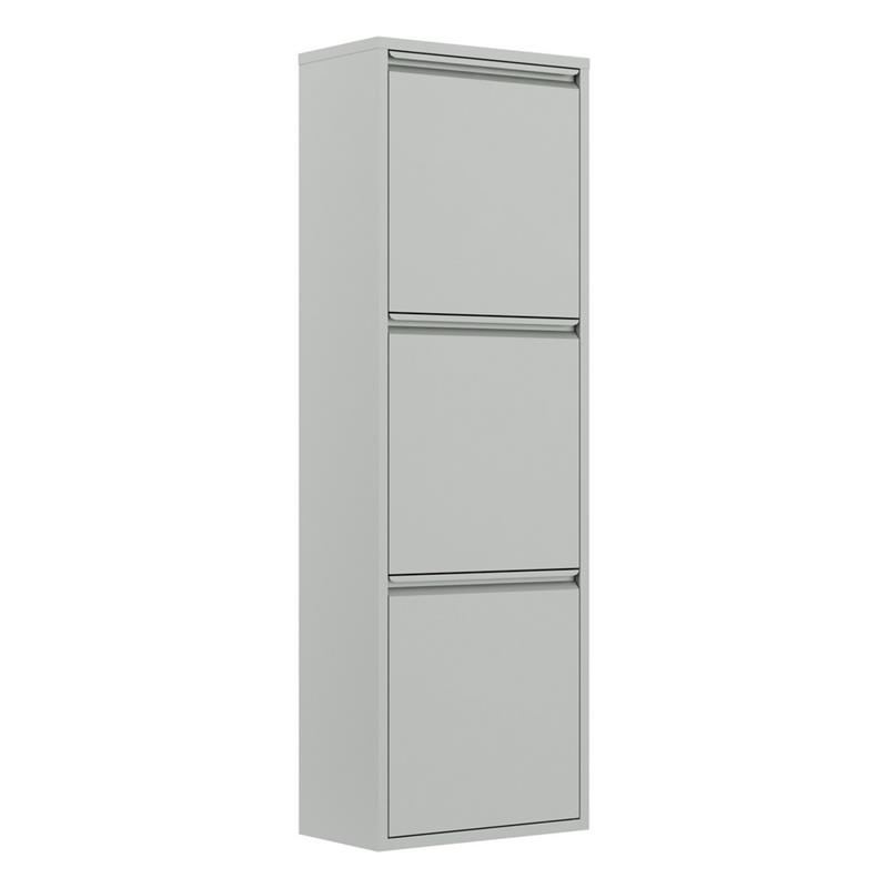 PATTY 3 BIDONI GRIGIO 33X25X136 CM