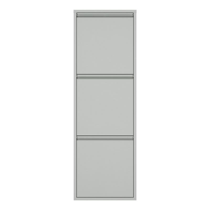 PATTY 3 BIDONI GRIGIO 33X25X136 CM