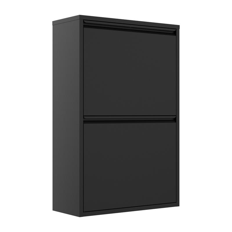PATTY 4 BIDONI NERO 60X25X95 CM