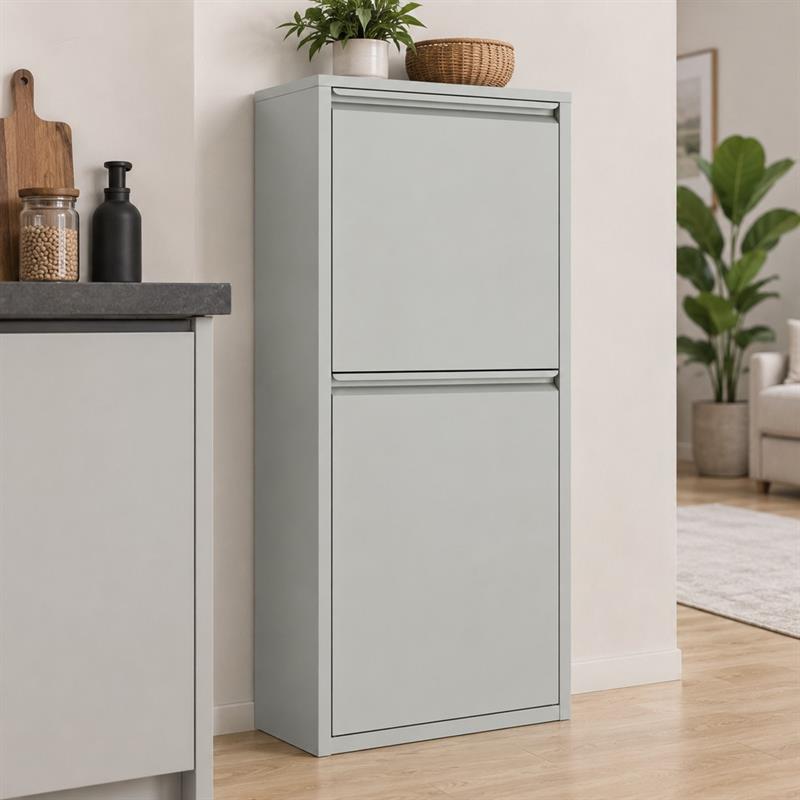 PATTY 4 BIDONI GRIGIO 60X25X95 CM