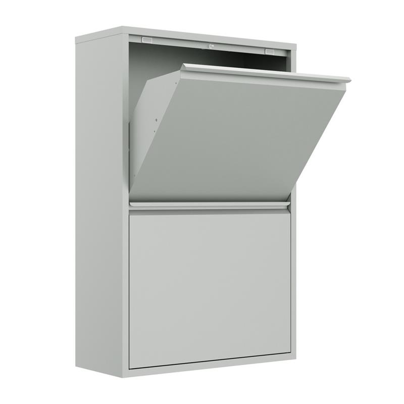 PATTY 4 BIDONI GRIGIO 60X25X95 CM