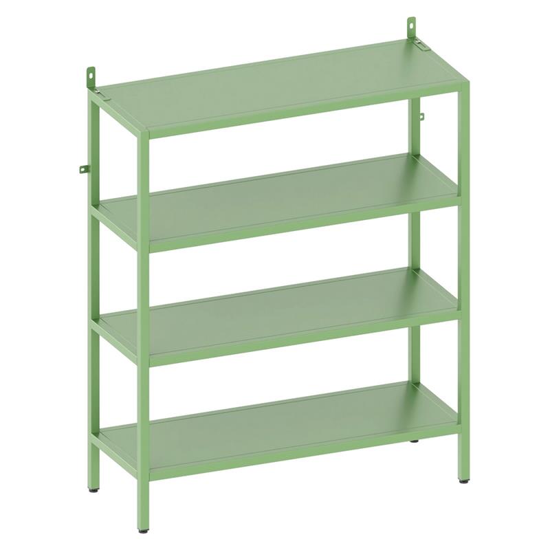 FLY LIBRERIA 4 RIPIANI SALVIA 75X28X90 CM
