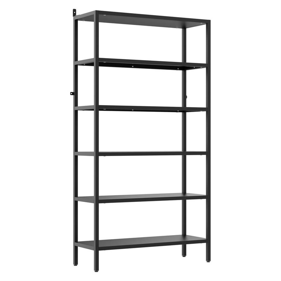 FLY LIBRERIA 6 RIPIANI NERA 75X28X150 CM