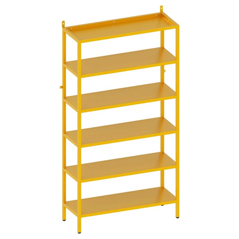FLY LIBRERIA 6 RIPIANI SENAPE 75X28X150 CM