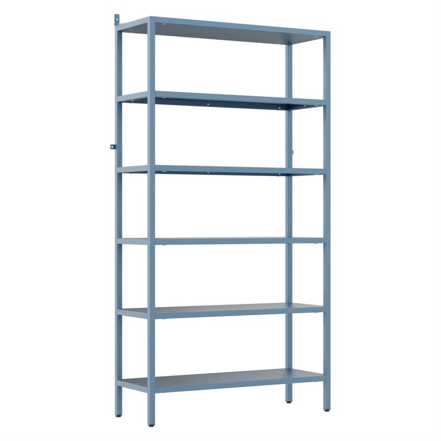 FLY LIBRERIA 6 RIPIANI CERULEO 75X28X150 CM