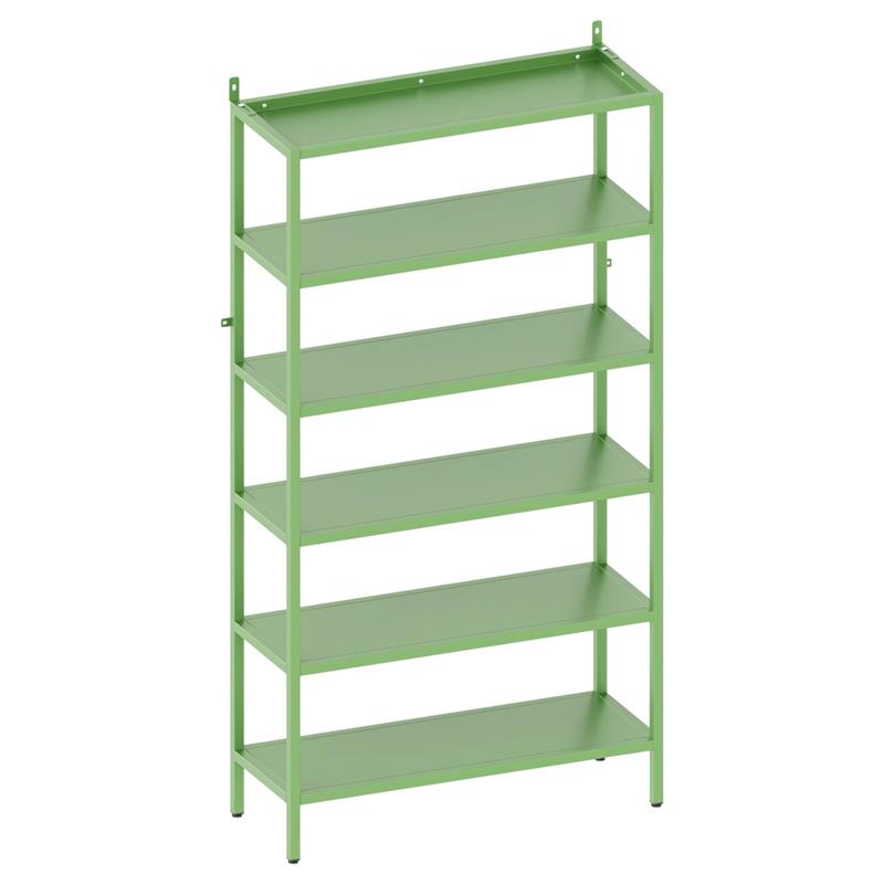 FLY LIBRERIA 6 RIPIANI SALVIA 75X28X150 CM